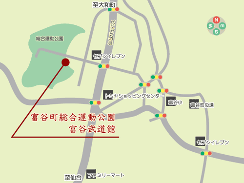 合気道 神武錬成塾 泉教室周辺地図